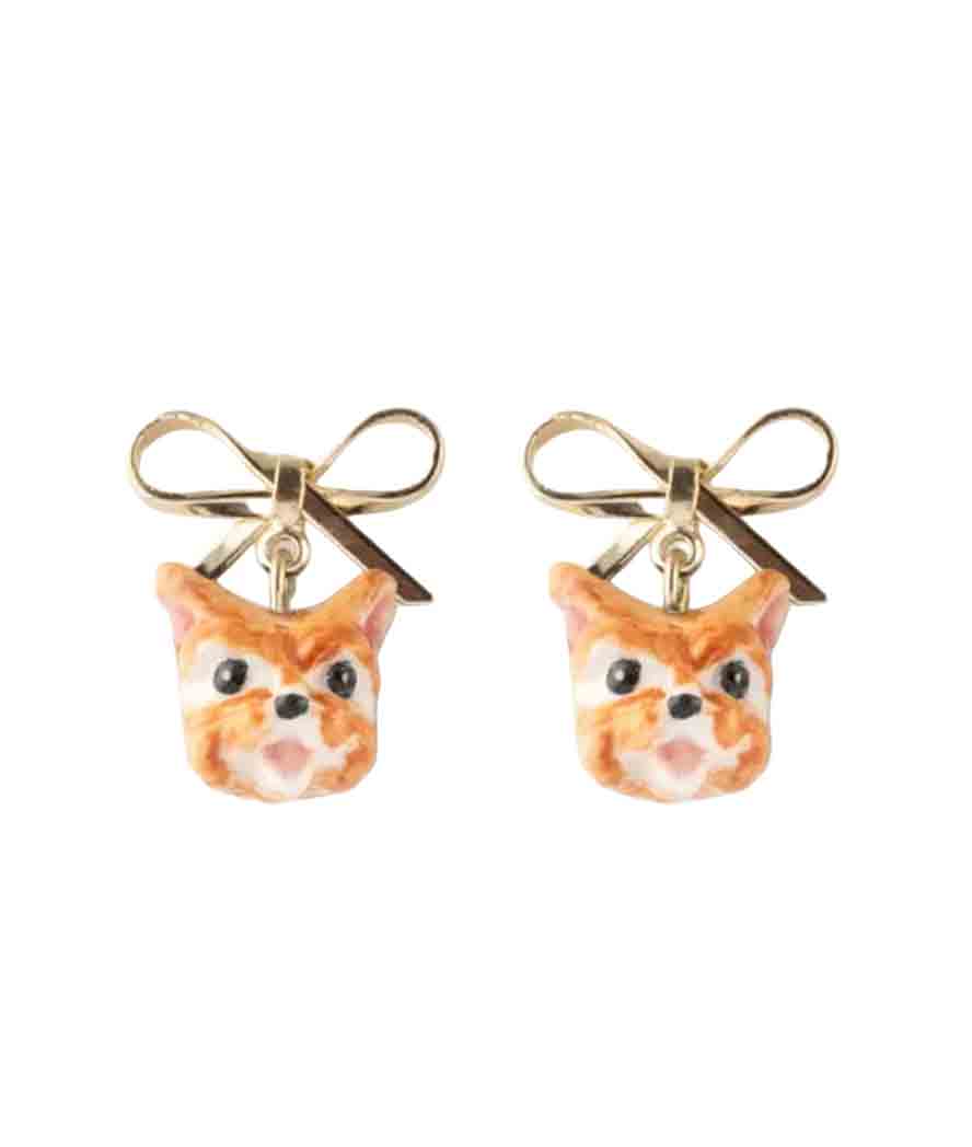 Nach – Серьги ”Йоркширский терьер”